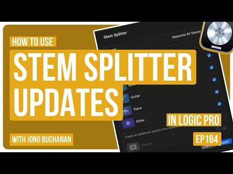 Logic Pro: Stem Splitter updates - What's New?