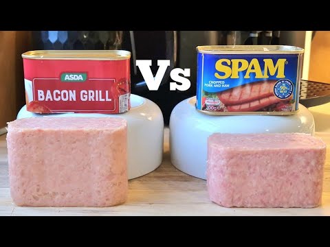 AIR FRYER BACON GRILL Vs SPAM Comparison