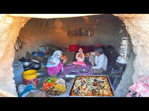 Rustic Cooking: Amazing Fire Pizza in the Underground cave By Special Recipe