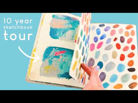 Seeing Creative Growth over Time | 10 years of Sketchbooks