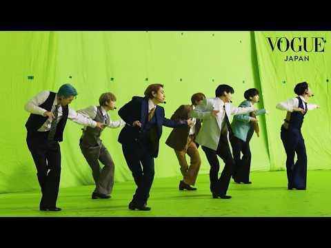 Behind the scenes of BTS' "Dynamite" performance at the MTV Awards | VOGUE JAPAN