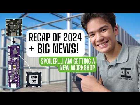 2024 Recap: Custom ESP32-S3 PCBs for Robotics | Arduino Projects