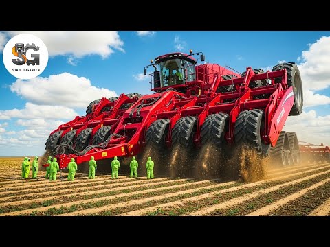 198 GIGANTISCHE MASCHINEN | WURZELFRUCHT-ERNTETECHNIK und PRÄZISIONS-PFLANZROBOTER
