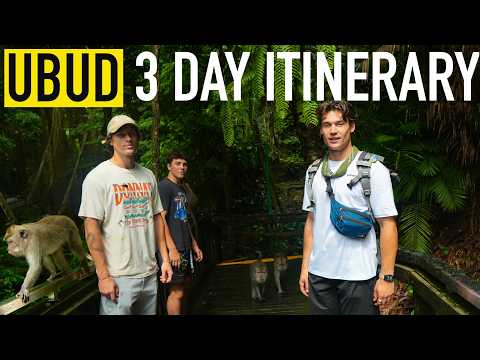 HOW TO TRAVEL UBUD BALI - 3 DAY ITINERARY