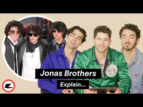 Jonas Brothers Talk Getting the Band Back Together & Fashion Fails | Explain This | Esquire