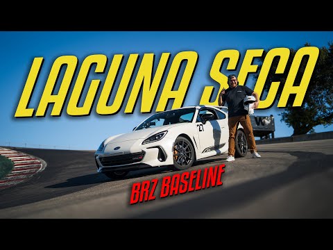 BRZ tS at Laguna Seca - Will it keep up with the GT3?