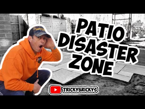 It Flooded the house!!! #bricklaying #construction #patio