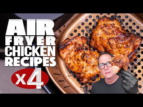 THESE AIR FRYER CHICKEN RECIPES WILL CHANGE YOUR LIFE! | SAM THE COOKING GUY