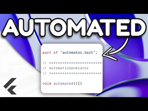 Build Your Own Custom Code Generator in Flutter | Flutter Code Generation