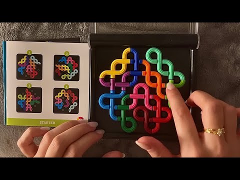 😴 ASMR - Playing IQ Noodles Puzzle (1) - Clicky Whispering