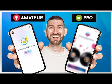 Le design final de notre application de rencontre !
