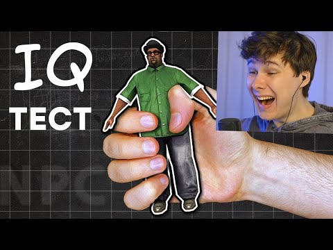 😱Какой iQ у NPC в играх ? - Реакция на King Dm