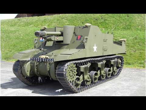 Did we FIX the FIRST EVER Sexton tank? (BLAST Destroys watermelon)