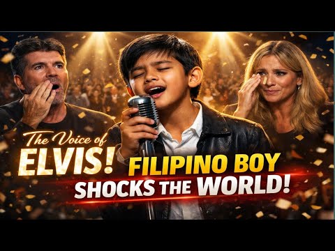 Nobody Expected This Elvis Voice… Until a Filipino Kid Shocked the Entire Audience