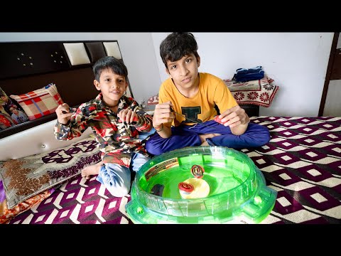Piyush Vs Kunali 😍 Beyblade Fight