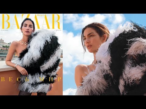 The secrets of a cover shoot 🤫 | Inside the cover with Harper's Bazaar Russia | Lily Aldridge