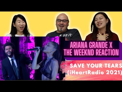 Save Your Tears Reaction (Ariana Grande, The Weeknd iHeartRadio Live 2021) - Vocal Coach Reacts
