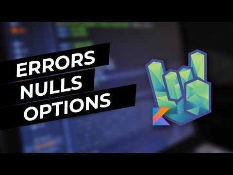 Functional Error Handling in Kotlin, Nullables and Options