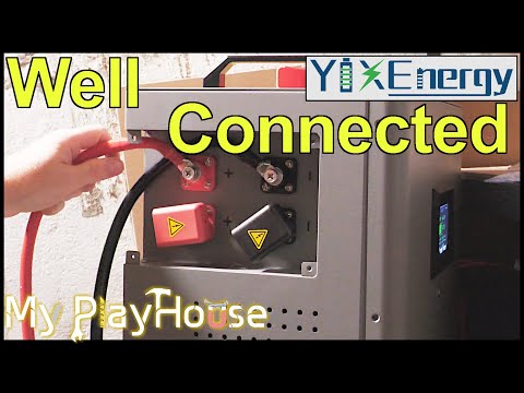 Connecting 16KWh YIXIANG Vertical Diy Battery Box - 1523