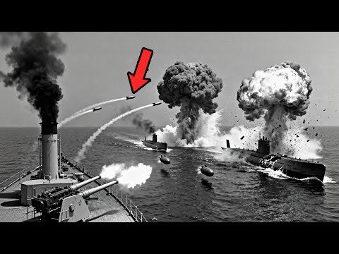 日本軍隊難以置信，美軍驅逐艦在12天內摧毀了6艘潛水艇