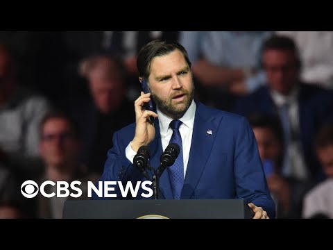 Vance phones Trump while giving speech in Hungary