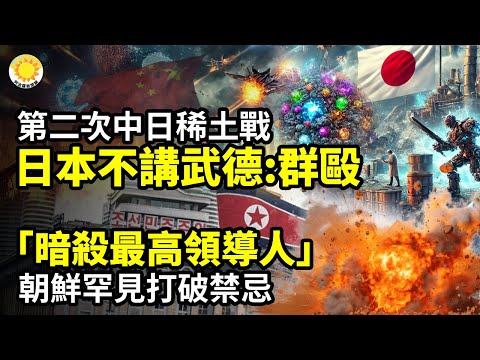 🌍🥊第二次中日稀土戰 日本不講武德：群毆🕵️♂️🔪「暗殺最高領導人」，朝鮮罕見打破禁忌⚡伊朗首例外交官起義逾3300抗議者遭殺害 另4千多命案調查中🚨突發: 伊朗國家電視台播放流亡王儲講話【阿波羅網】