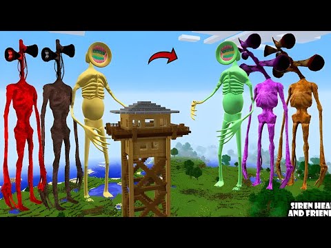 I FOUND SCARIEST SIREN HEAD 😱 In Minecraft | Minecraft Horror | 