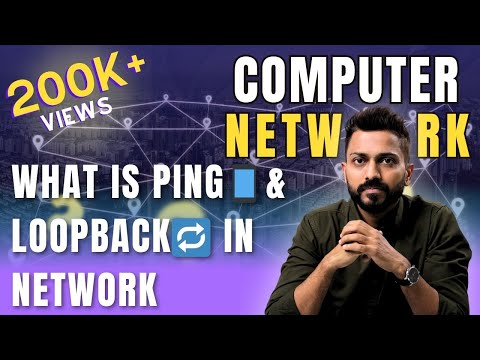 What is Ping📱& Loopback🔁 in Network | Computer Network