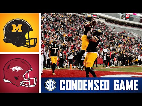 Missouri Tigers at Arkansas Razorbacks | Condensed Game | 2025 SEC Football