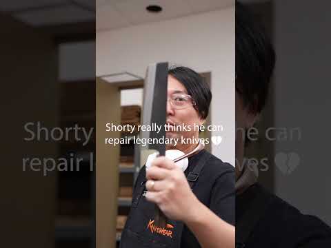 Does he really think he can sharpen them all?