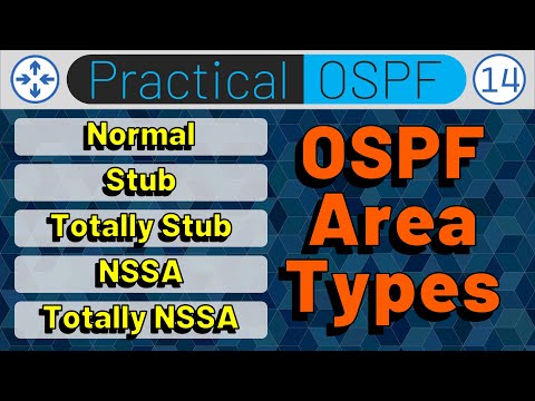 OSPF Area Types - Stub, NSSA, Totally Stub, Totally NSSA - Practical OSPF