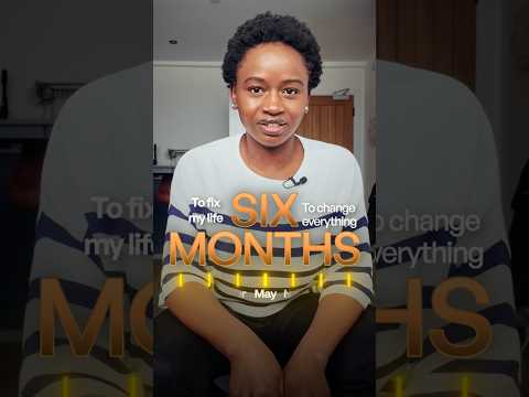 I have ONLY 6 months to change my life...here's my exact plan #youtubeshorts #shorts #shortsfeed