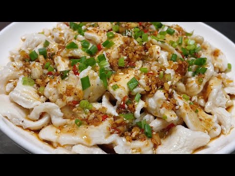 How to make delicious chicken breast, the chef teaches you the special method, tender and smooth wit