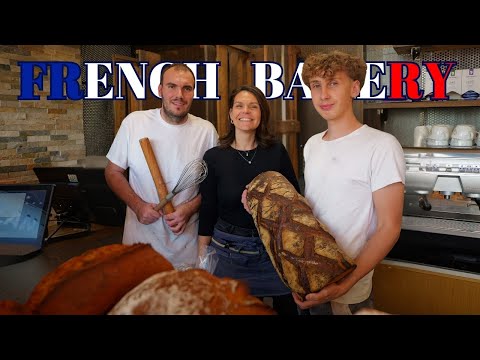 A Day in a French Family Bakery - 4AM Start | Breads, Pastries & Chocolates | Apprentices at Work 🇫🇷
