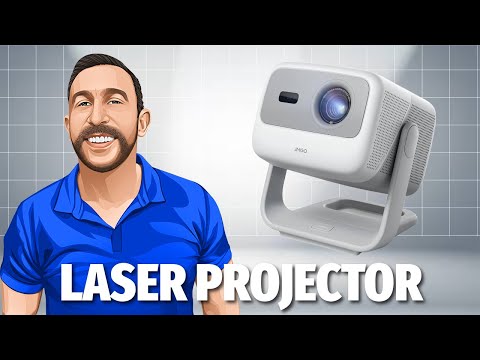 JMGO N1S 4K Portable Projector 1080P FHD, 4K Supported, 200" MALC™ Triple Laser 3D Movie Projector