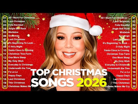 BEST Christmas Music Playlist 2026 🎅 Mariah Carey, Ariana Grande, Justin Bieber 🎄