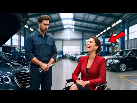 "YO HARÉ QUE VUELVAS A CAMINAR" — DIJO EL MECÁNICO. LA MILLONARIA SE RÍO... PERO LUEGO LLORÓ