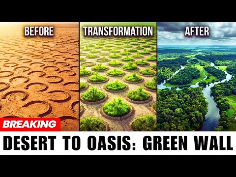 How the SAHEL Is Producing Millions of Liters of WATER From Dry Land Using Unbelievable Tech