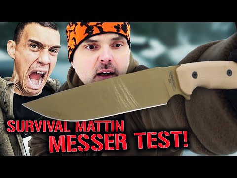 @SurvivalMattin Knife test - Will it barely survive?