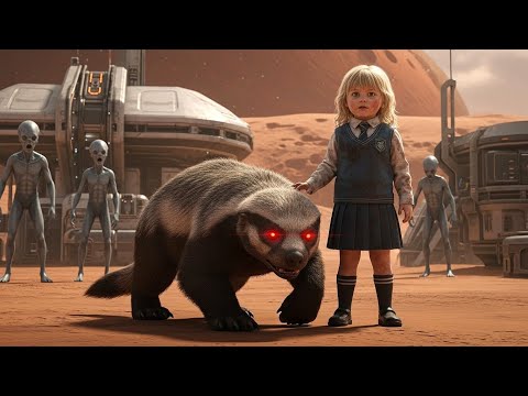 Predator Scouts Laughed at the "Defenceless" Human Girl—Until Her Honey Badger Assassin Crawled Out.