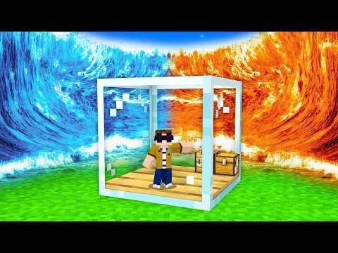 SICHERSTES BAUMHAUS vs. TSUNAMI NATURKATASTROPHE! 🌊 (Minecraft)