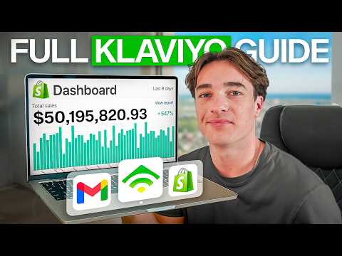 Klaviyo Email Marketing Tutorial For Beginners (FULL SETUP)