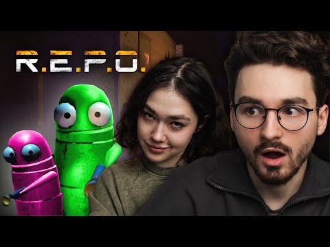 Анастасиз УЧИТ ИГРАТЬ МЕНЯ в R.E.P.O.