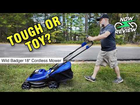 Wild Badger 18" Electric Lawn Mower Review
