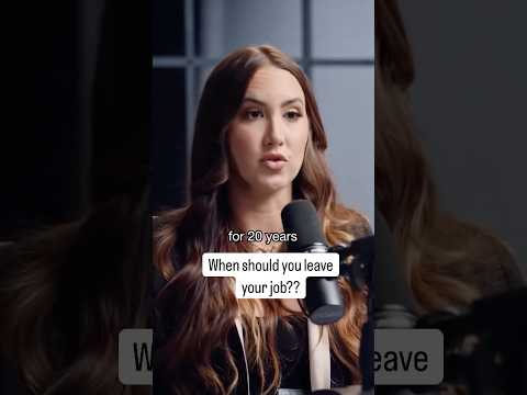 Should you leave your job?