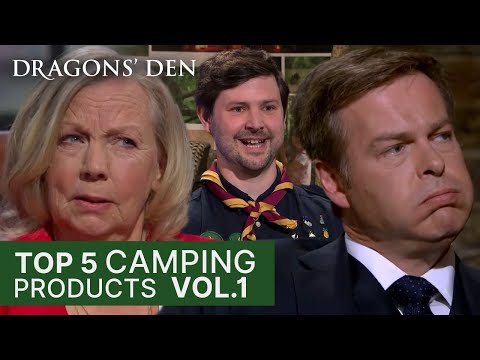 Top 5 Camping Products Pitched In The Den Vol. 1 | Dragons' Den