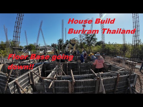 Building our home in Buriram Thailand.