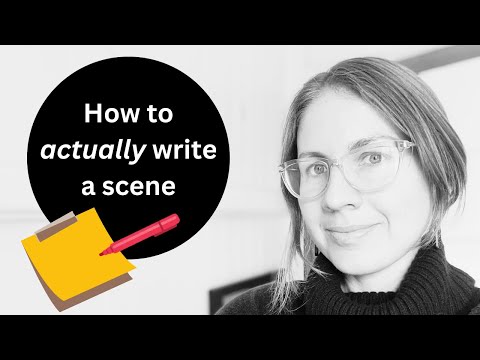 How to *actually* write a scene for a fiction book