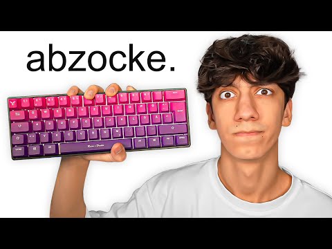 Ich teste die Rezon Tastatur