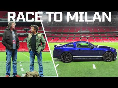 Shelby Mustang GT500 VS High-Speed Train! | Top Gear Classic